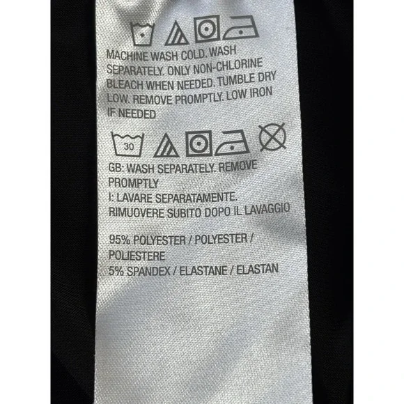 Susan Graver Women's Knit Wide Leg Black Pants A372467 Size M NWOT Stretch Waist - Picture 10 of 11